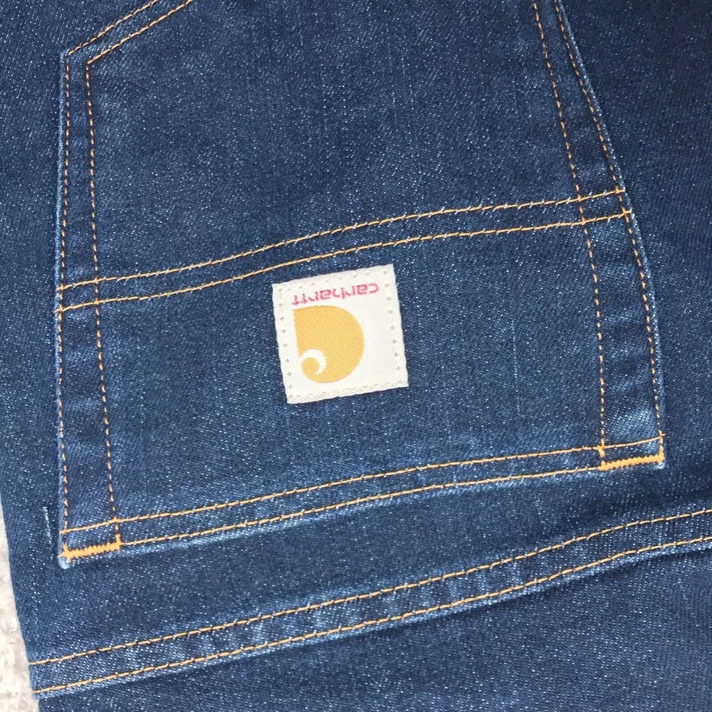 Carhartt Jeans Mens 44x34 Modern Fit Dark Wash Relaxed Straight NEW NWT